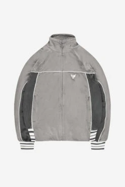 VELOUR JACKET GREY