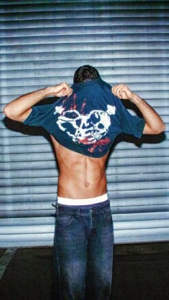 SKULL TEE BLACK -Ralph Lauren Clothing Store 0001 MMML COUP FINAL LORES 1211