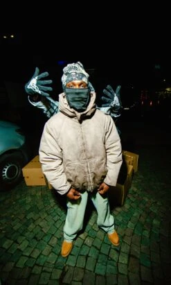 OIL WASHED PUFFER JACKET BROWN -Ralph Lauren Clothing Store 0001 MMML COUP FINAL LORES 5691