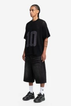 KNIT TEE JERSEY BLACK 15 KNIT TEE JERSEY BLACK -Ralph Lauren Clothing Store 0020 AM 2025 03951