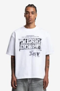 FINGERPRINTS TEE WHITE -Ralph Lauren Clothing Store 0042 AM 2025 03880Top