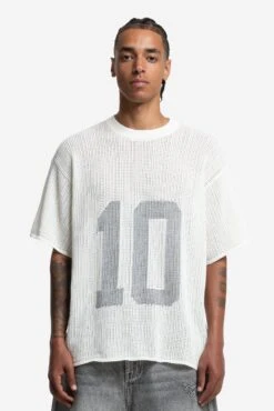 KNIT TEE JERSEY WHITE -Ralph Lauren Clothing Store 0054 AM 2025 03852Top
