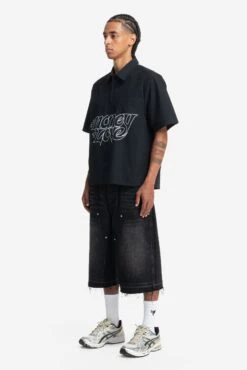 PLUS SUMMER SHIRT BLACK -Ralph Lauren Clothing Store 0075 AM 2025 03802