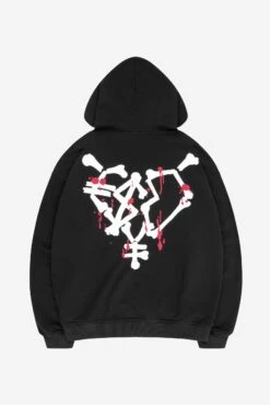 BONEZ HOODIE BLACK -Ralph Lauren Clothing Store 32 2
