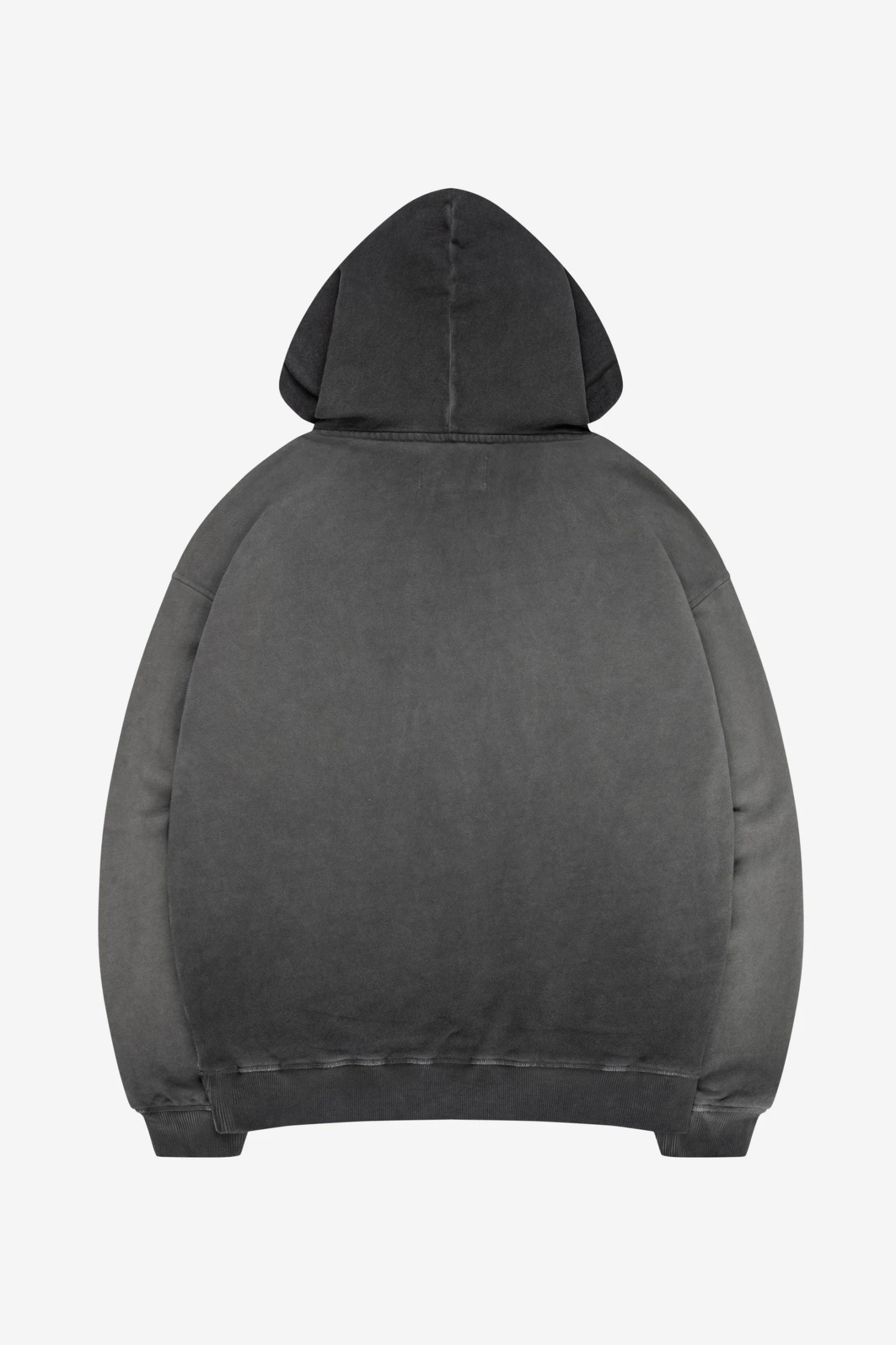 STACKS HOODIE OIL WASHED BLACK 3 STACKS HOODIE OIL WASHED BLACK - Image 3