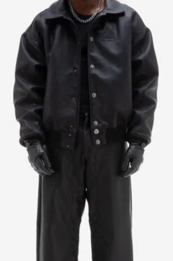 COLD HEART GLOVES BLACK -Ralph Lauren Clothing Store COLDHEARTGLOVESBLACK 1