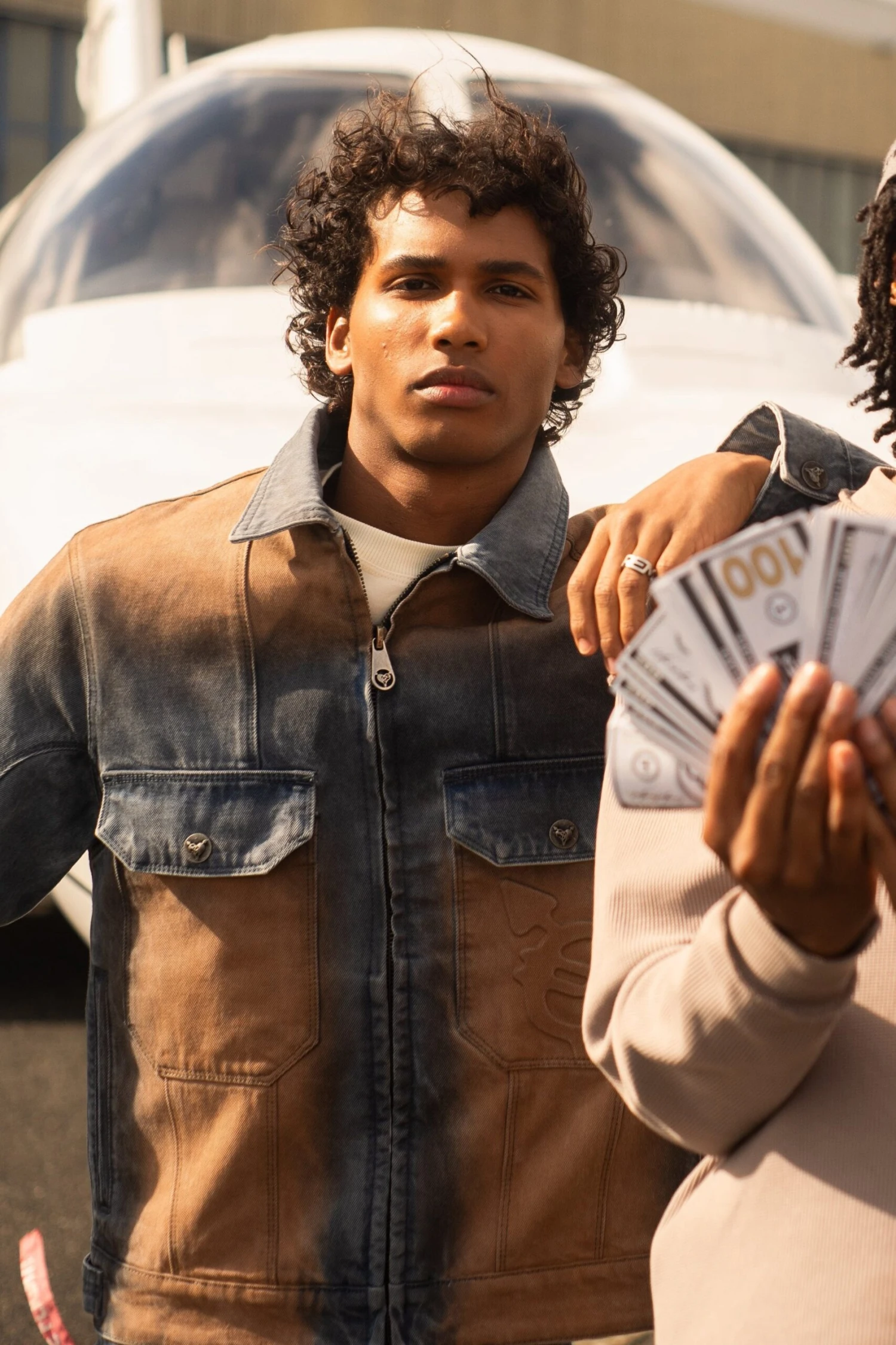 DIRT WASHED DENIM JACKET BLUE 2 DIRT WASHED DENIM JACKET BLUE - Image 2