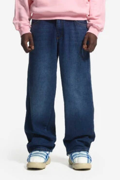 DISTINCTIVE BAGGY DENIM DARK BLUE WASHED -Ralph Lauren Clothing Store DISTINCTIVEBAGGYDENIMDARKBLUEWASHED 2