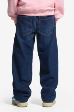 DISTINCTIVE BAGGY DENIM DARK BLUE WASHED -Ralph Lauren Clothing Store DISTINCTIVEBAGGYDENIMDARKBLUEWASHED 4