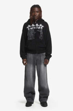 DISTINCTIVE BAGGY DENIM GREY WASHED -Ralph Lauren Clothing Store DISTINCTIVEBAGGYDENIMGREYWASHED 2