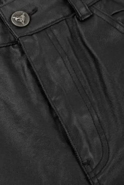 COATED MC PANTS BLACK -Ralph Lauren Clothing Store DSC 17300