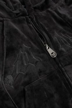 WOMEN'S VELOUR JACKET BLACK 11 WOMEN'S VELOUR JACKET BLACK -Ralph Lauren Clothing Store DSC 17462