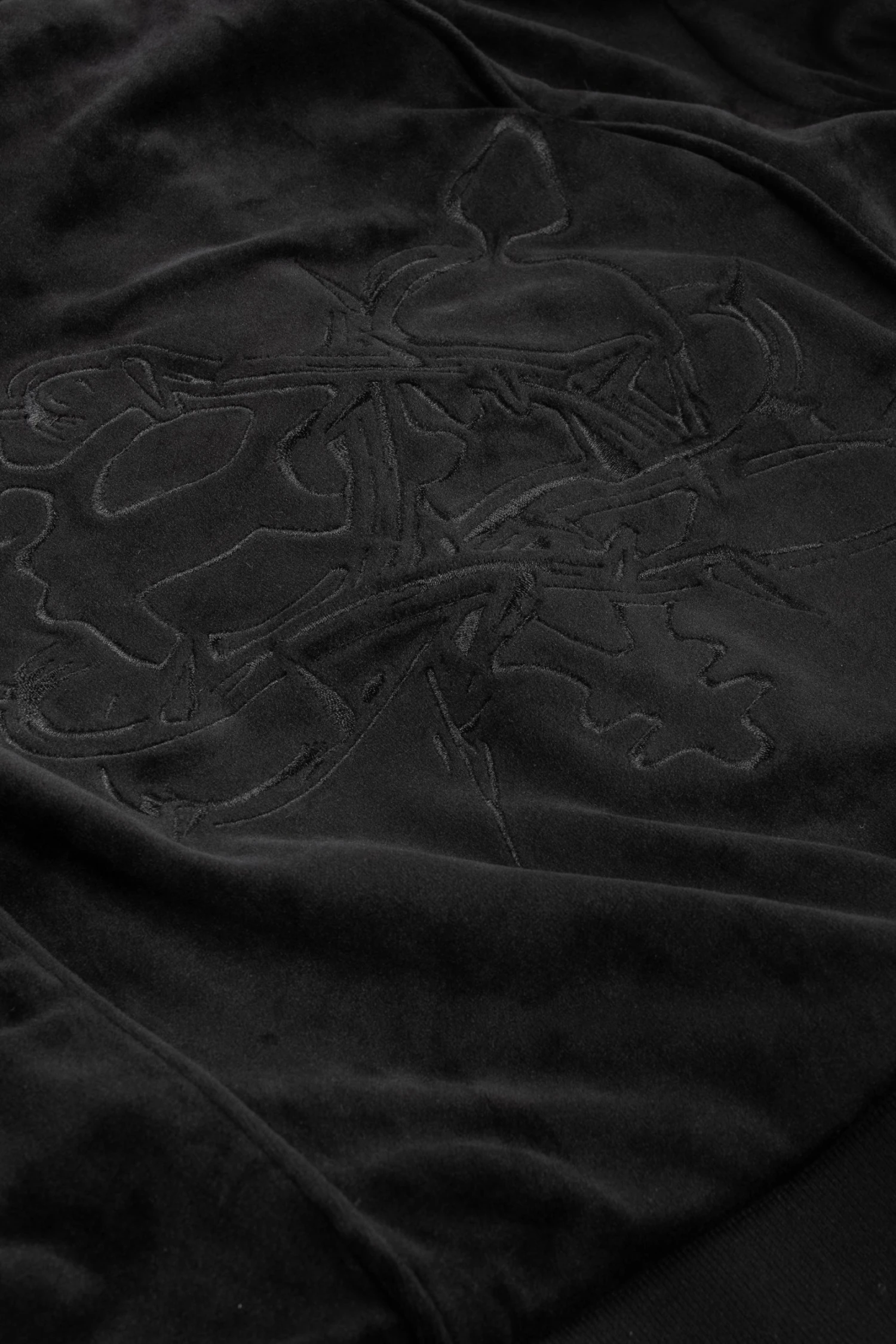 WOMEN'S VELOUR JACKET BLACK 6 WOMEN'S VELOUR JACKET BLACK - Image 6