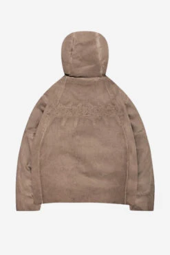 OIL WASHED PUFFER JACKET BROWN -Ralph Lauren Clothing Store DSC 17491 BG