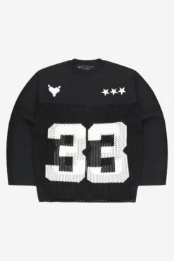 KNIT JERSEY BLACK