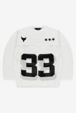 KNIT JERSEY WHITE