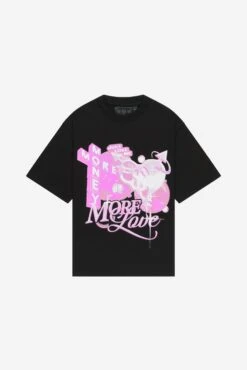 MORE LOVE TEE BLACK