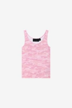 CAMO TANKTOP PINK