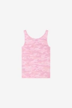 CAMO GIRLS TANKTOP PINK -Ralph Lauren Clothing Store DSC 18730