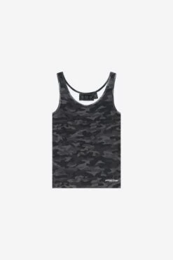 CAMO TANKTOP BLACK