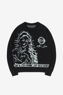 MORE BLESSINGS KNIT BLACK