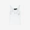CHAINS GIRLS TOP WHITE