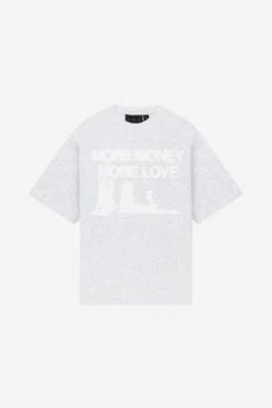 WET DREAM TEE GREY MELANGE