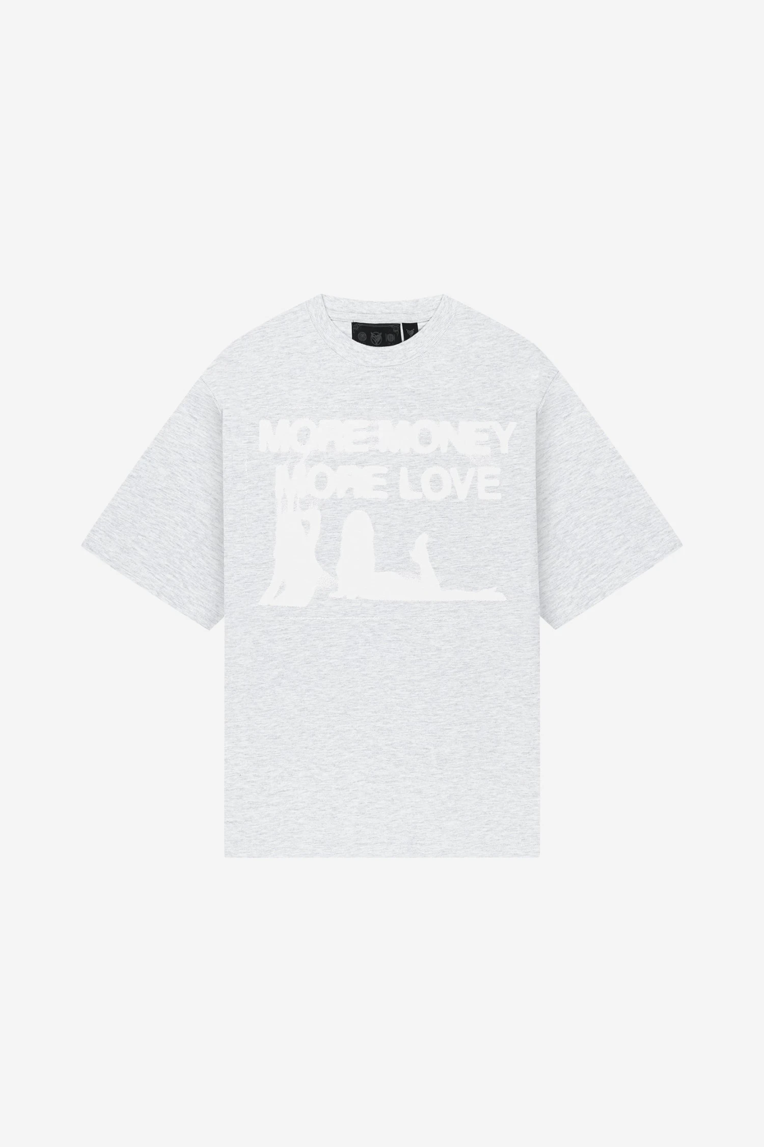 WET DREAM TEE GREY MELANGE 1 WET DREAM TEE GREY MELANGE