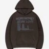 WET DREAM HOODIE DARK BROWN