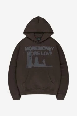 WET DREAM HOODIE DARK BROWN