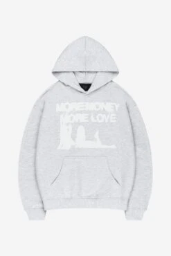 WET DREAM HOODIE GREY MELANGE