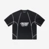 FLATLOCK JERSEY BLACK