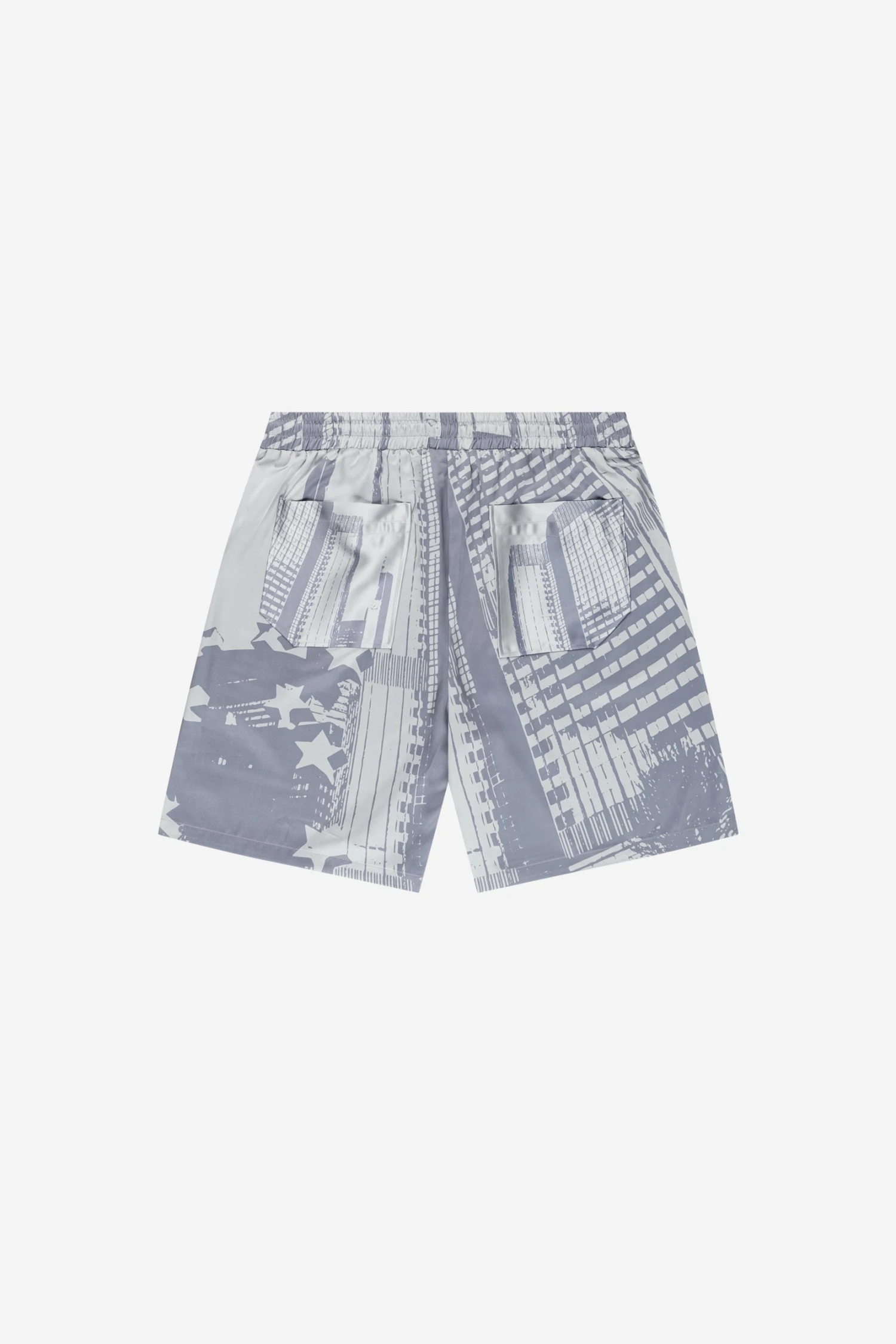 SATIN SHORTS WHITE 6 SATIN SHORTS WHITE - Image 6