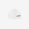 WAFFLE BEANIE WHITE