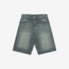 DOUBLE STITCH JORTS BLUE WASHED