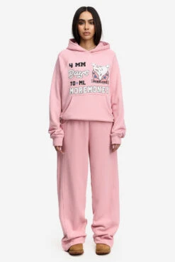 HEART BREAKER HOODIE PINK -Ralph Lauren Clothing Store HEARTBREAKERHOODIEPINK 1