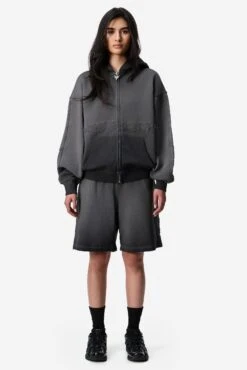 HEART PATCHED SHORTS GREY -Ralph Lauren Clothing Store HEARTPATCHEDSHORTSGREY 1