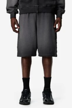 HEART PATCHED SHORTS GREY -Ralph Lauren Clothing Store HEARTPATCHEDSHORTSGREY 3