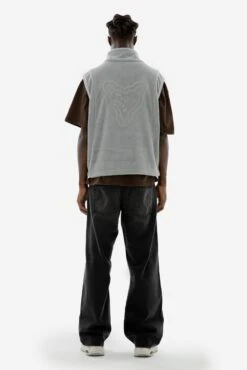 HEAVY HEART FLEECE VEST ULTIMATE GREY -Ralph Lauren Clothing Store HEAVYHEARTFLEECEVESTULTIMATEGREY 2