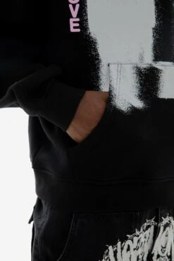 LOST BOND HOODIE BLACK -Ralph Lauren Clothing Store LOSTBONDHOODIEBLACK 5