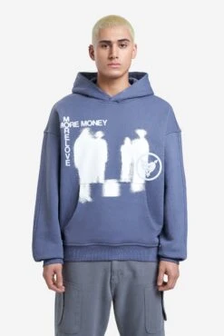 LOST BOND HOODIE BLUE SMOKE -Ralph Lauren Clothing Store LOSTBONDHOODIEBLUESMOKE 1