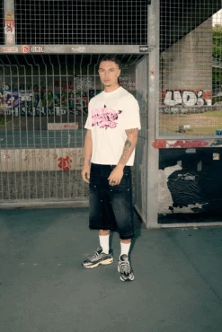 MORE WHAT TEE WHITE -Ralph Lauren Clothing Store MMML BB LOOK 2 119