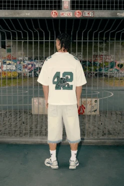 RHINESTONE CARPENTER JORTS BLUE 7 RHINESTONE CARPENTER JORTS BLUE -Ralph Lauren Clothing Store MMML BB LOOK 4 213 e0a985ce 6483 4c9b 9c76 b296b32a9771