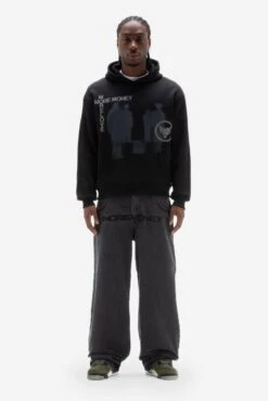 MORE MONEY LOGO BAGGY DENIM -Ralph Lauren Clothing Store MOREMONEYLOGOBAGGYDENIMALLBLACK 2