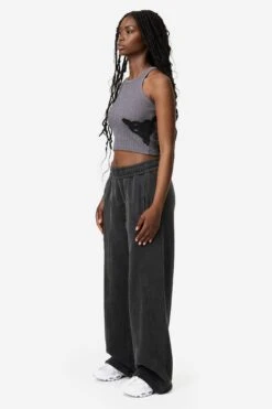 STACKS CROP TOP BLACK -Ralph Lauren Clothing Store STACKSCROPTOPBLACK 3