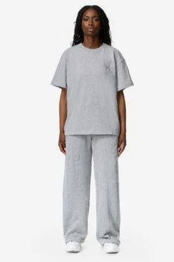 STACKS TEE GREY MELANGE -Ralph Lauren Clothing Store STACKSTEEGREYMELANGE 1