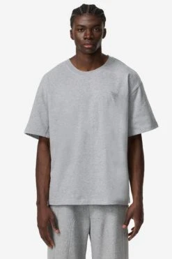 STACKS TEE GREY MELANGE -Ralph Lauren Clothing Store STACKSTEEGREYMELANGE 3