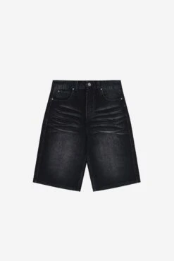 DISTINCTIVE JORTS BLACK