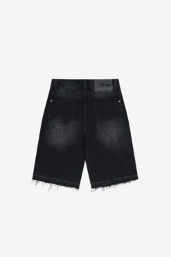 RHINESTONE CARPENTER JORTS BLACK -Ralph Lauren Clothing Store TT 25 5 0098