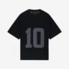 KNIT TEE JERSEY BLACK
